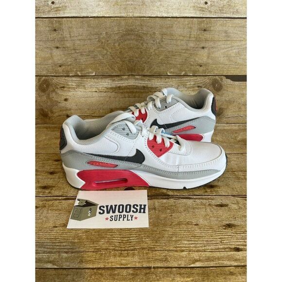 Nike Air Max 90 LTR White Chlorine Blue GS  CD6864-108 New - Picture 5 of 8